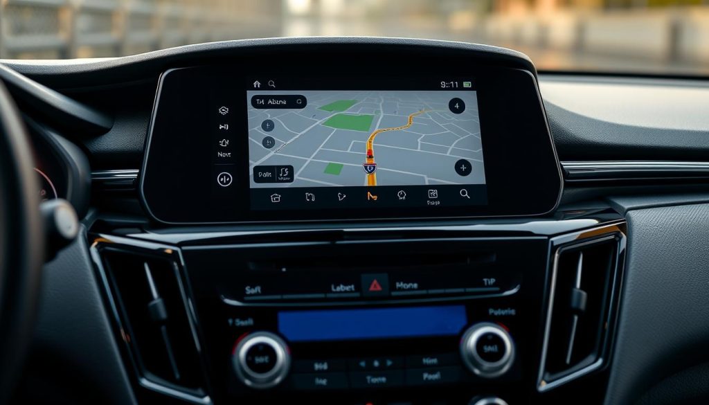 Android Auto interface
