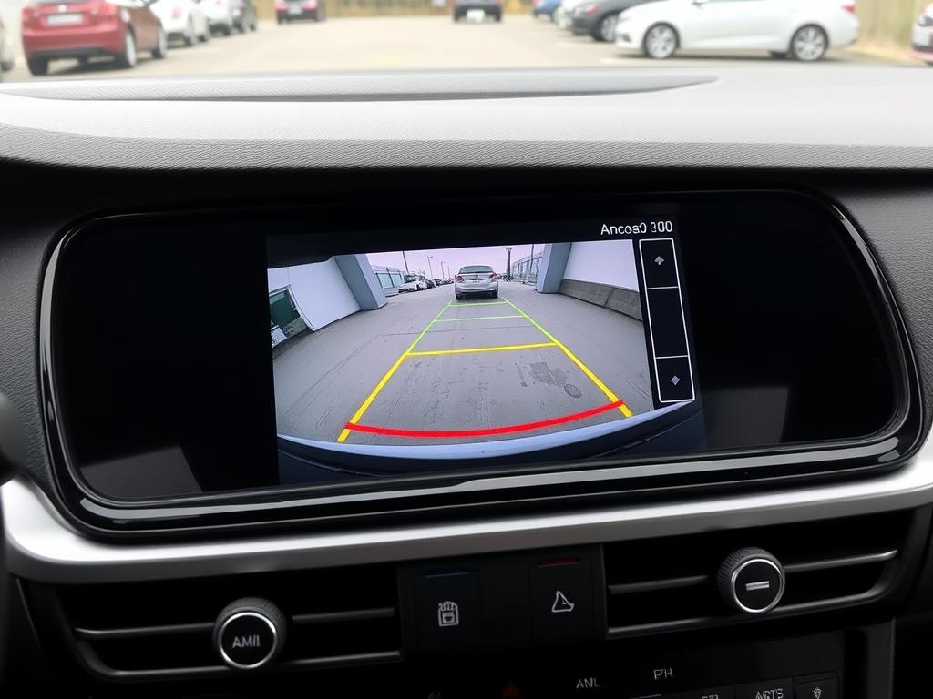 Caméra de recul compatible Android Auto pour Škoda Octavia