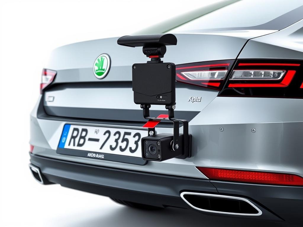 Caméra de recul pour Škoda Rapid