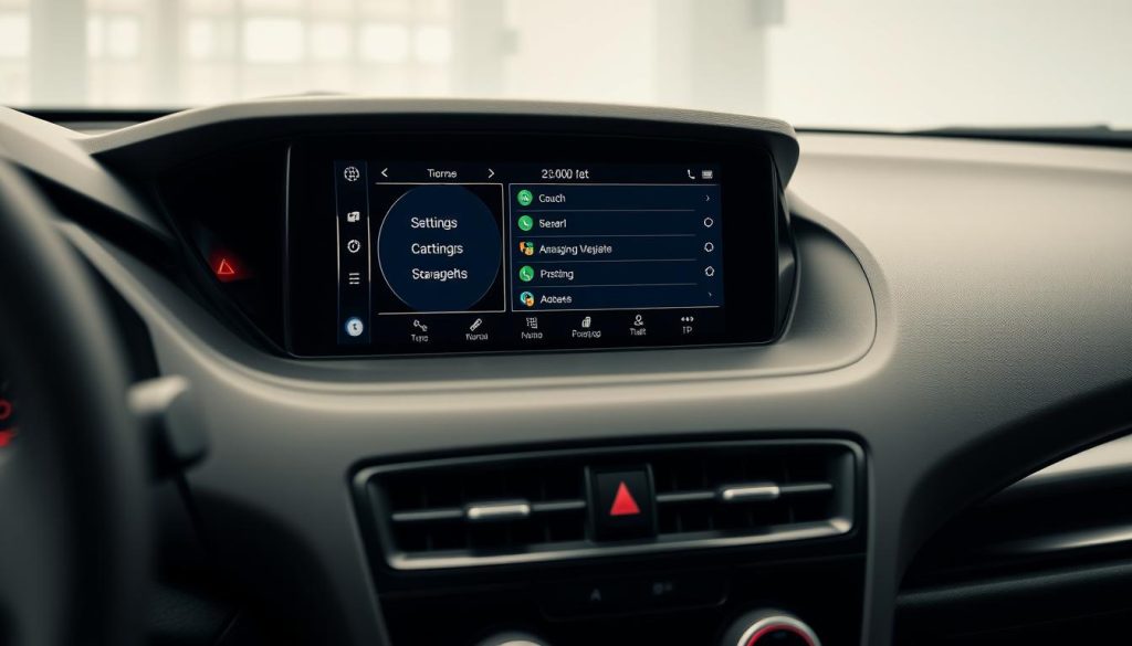 Configuration Android Auto Subaru Justy