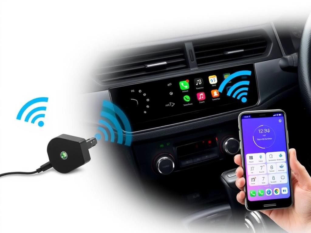 Module Android Auto sans fil pour Škoda Octavia