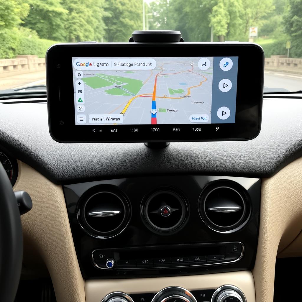 Navigation GPS Android Auto dans Škoda Favorit
