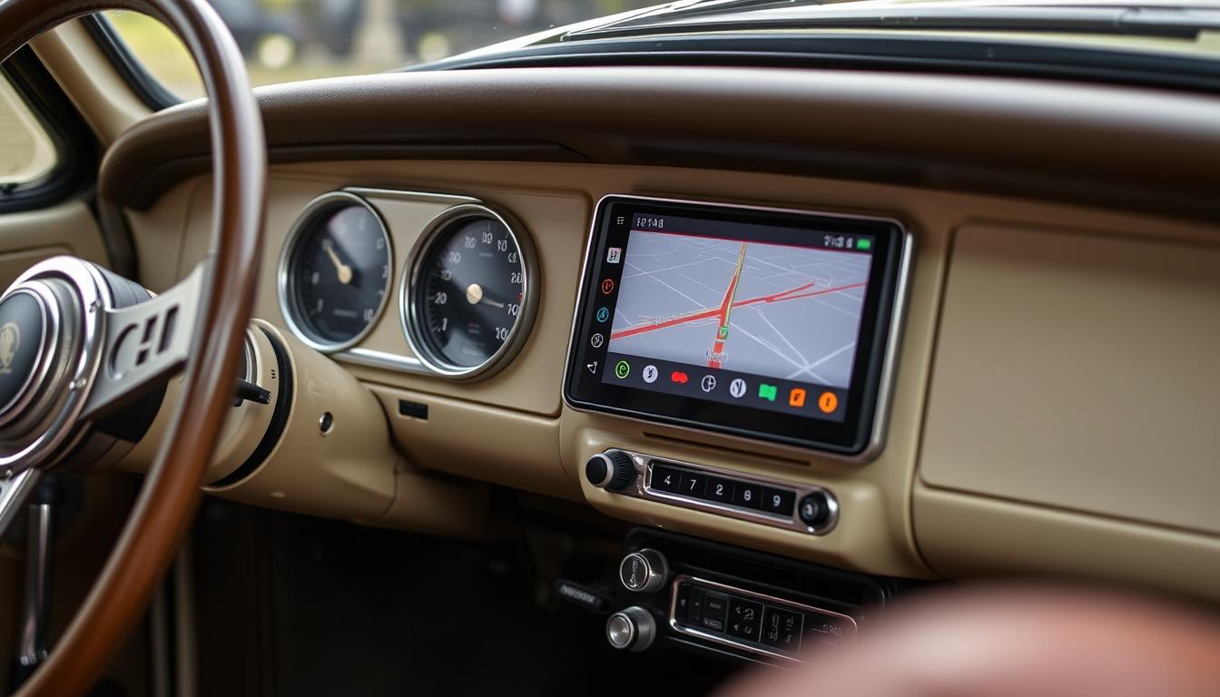 Škoda Favorit avec système Android Auto installé