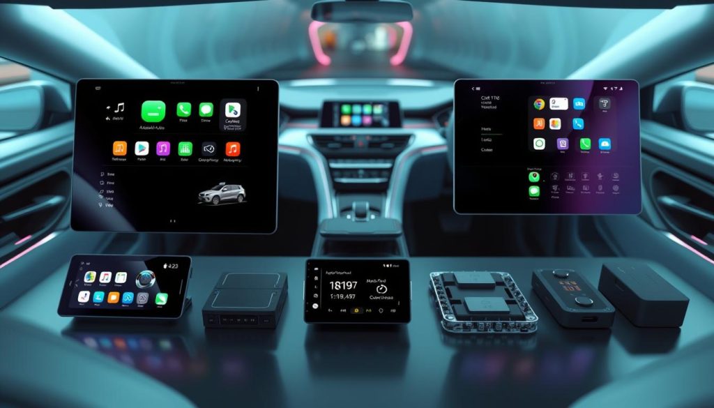 comparaison système infotainment