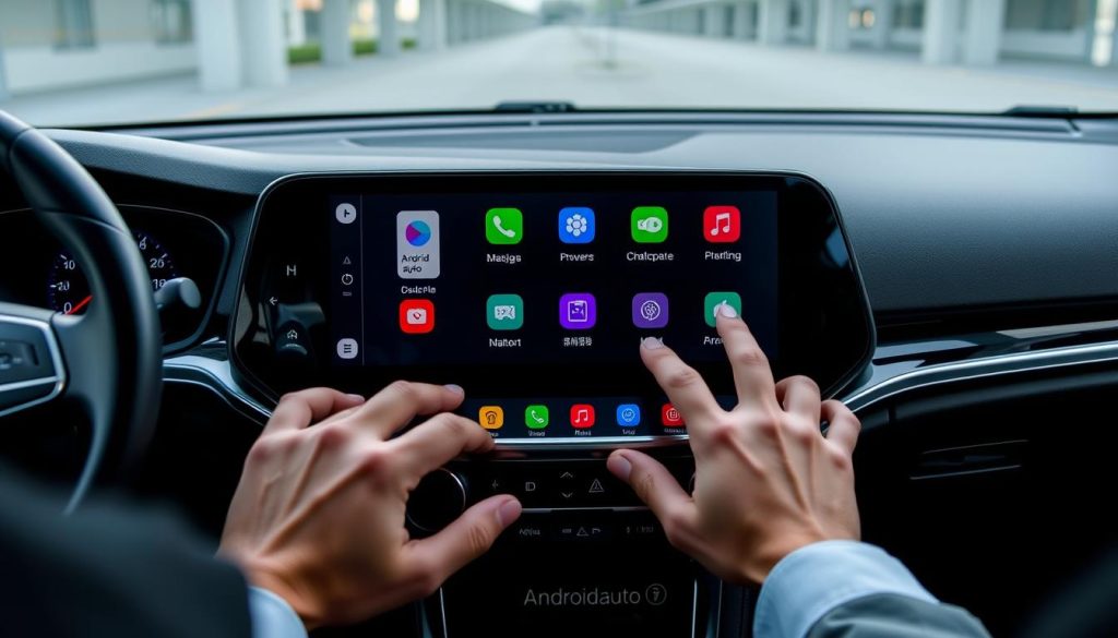 expérience utilisateur Android Auto Roewe750