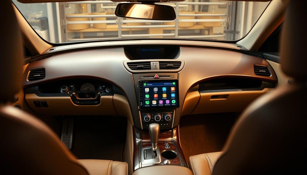 installation Android Auto Acura RL