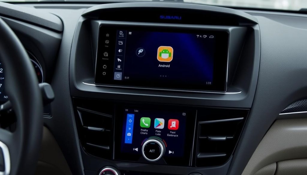 intégration Android Auto Subaru Tribeca