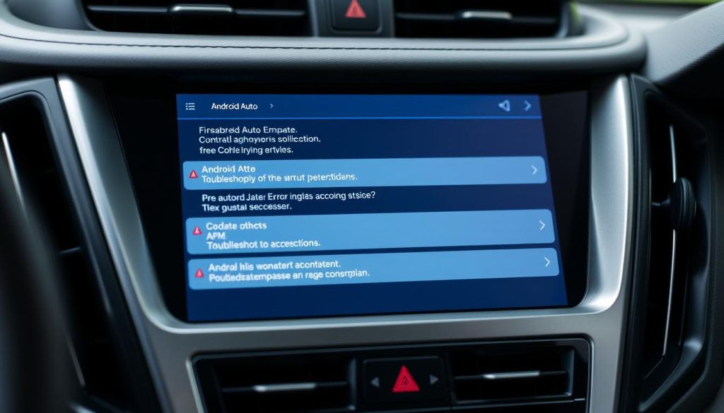 problèmes techniques Android Auto Subaru Alcyone