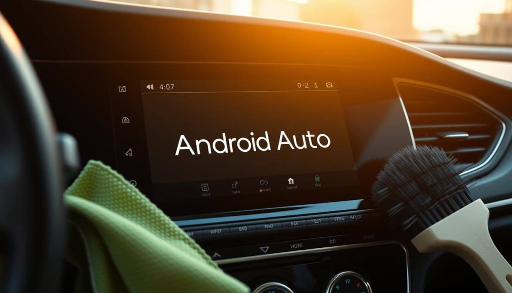 radio de voiture écran android auto